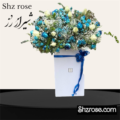 باکس بزرگ گل رز رزمینی و عروس