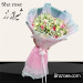 دسته گل لوکس رز و رز مینی